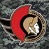 NHL Ottawa Senators Camo Dell Inspiron Skin